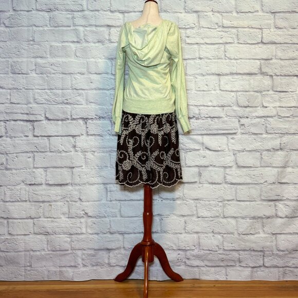 Anthropologie Sunday Saturday Light Green Hoodie - Picture 6 of 9